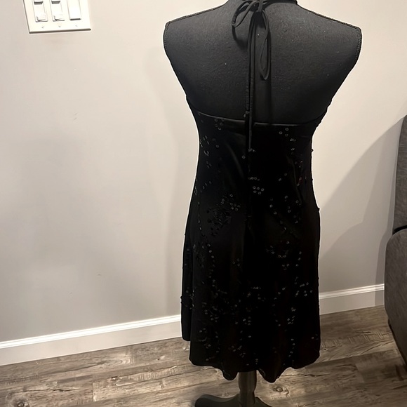 Black Dress with sparkles Sz L - Picture 6 of 6